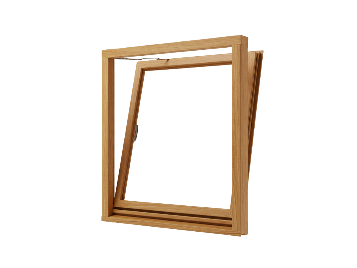 Holz-Kippfenster
