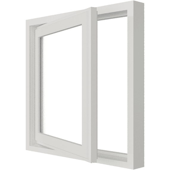 draairaam 1 vak hout