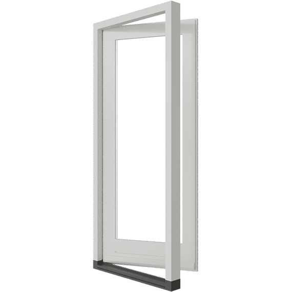 balkondeur binnendraaiend hout