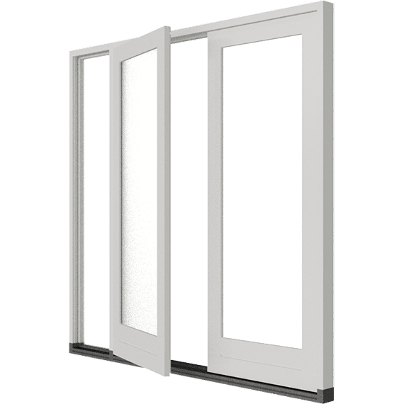 tuindeuren stolp met zijlicht links buitendraaiend hout